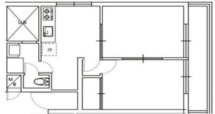 ペアシティ秀華一番館の物件間取画像